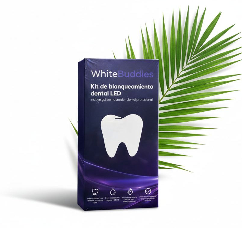 WhiteBuddies Kit de Blanqueamiento Dental con Luz LED